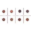 Image 2 : Estate lot of 8x Canada 1-cent Errors and Varieties . Lot includes a 1-cent blank Planchet, hanging 