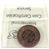 Image 2 : 1915 Canada 1-cent ICCS Certified  MS-64 RED Lustrous deep even tones throughout.