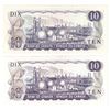 Image 2 : Pair of 1971 $10 EEP and EEZ. UNC or Better. 2pcs