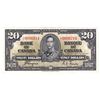 Image 1 : 1937 BC-25c  $20 Coyne-Towers LE 0609214 Banknote VF