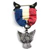 Image 2 : Be Prepared Eagle Scout Sterling Silver Badge Awarded by the Boy Scouts of America in Original Custo
