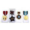 Image 1 : Estate Lot of Very Good Condition Medals from Around the World with Information Papers. You will rec