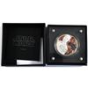 Image 1 : 2016 Niue $2 Star Wars The Force Awakens - Finn 1oz Fine Silver Coloured Coin (Toning around rim). T