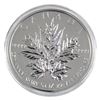 Image 1 : 2013 Canada $50 25th Anniversary of the Silver Maple Leaf 5oz Fine Silver Coin (Capsule is scratched