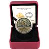 Image 1 : 2018 Canada $20 Tree of Life Fine Silver Coin Encapsulated in Red RCM Display Box. (TAX Exempt)