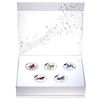 Image 1 : 2015 Canada $10 Colourful Songbirds 5-Coin Fine Silver Set in Deluxe Box. (TAX Exempt)