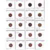 Image 1 : Estate lot of 28x Canada 1-cent with various errors and varieties. This is an estate lot being sold 