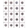 Image 2 : Estate lot of 20x 1941-1970 Canada 5-cent with minor Errors.  Please view image for details.