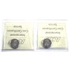 Image 2 : 2014 & 2015 Canada 10-cent ICCS Certified MS-67. 2pcs