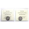 Image 2 : 2018 First Strike & 2018 Canada 10-cent ICCS Certified MS-67. 2pcs