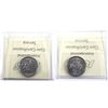 Image 2 : 2000 Pride & 2000 Natural Legacy 25-cent ICCS Certified MS-66. 2pcs
