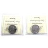 Image 2 : 2002P Canada Day & 2003P New Effigy 25-cent ICCS Certified MS-66. 2pcs