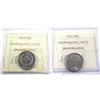 Image 2 : 2006 Bravery & 2006P 25-cent ICCS Certified MS-66. 2pcs