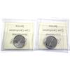 Image 2 : 2012 & 2012 Tecumseh 25-cent ICCS Certified MS-66. 2pcs