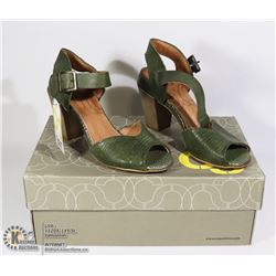 NEW COQUE TERRA CRUST GREEN SIZE 35 SHOES $235.00