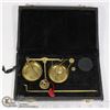 Image 1 : ANTIQUE SCALE WITH CASE