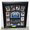 Image 1 : NHL EDMONTON OILERS FRAMED