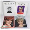 Image 1 : FLAT PRINCESS DIANA BOOKS INCL. TIME