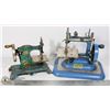 Image 1 : 2 ANTIQUE KIDS SEWING MACHINES VULCAN &