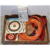 Image 1 : FLAT OF TOOLS INCLUDING TWO EXTENSION CORDS,