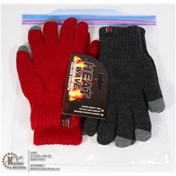 2PK LADIES HEAT WAVE GLOVES