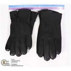 2PK LADIES LEATHER GLOVE MEDIUM