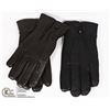 Image 1 : 2PK LADIES LEATHER GLOVE LARGE