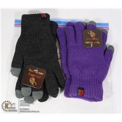 2PK LADIES HEAT WAVE GLOVES
