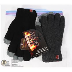 2PK LADIES HEAT WAVE GLOVES