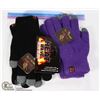 Image 1 : 2PK LADIES HEAT WAVE GLOVES