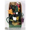 Image 1 : NEW METAL MULTICOLORED BUTTERFLY STRING OF LIGHTS