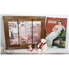 Image 1 : FLAT OF ASSORTED COKE COLLECTIBLE ITEMS