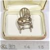 Image 1 : VINTAGE BROOCH STERLING SILVER CHESHIRE CAT
