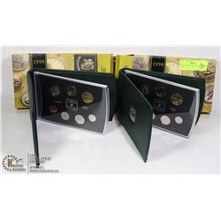 1998, 1999 ORG. MINT SPECIMEN SETS