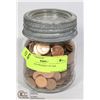 Image 1 : 3.9LBS OLD PENNIES IN JAR