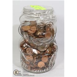 6.6 LBS OF OLD PENNIES IN 80'S KRAFT MARIO