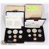 Image 1 : 1976 + 1980 CANADIAN MINT SETS ALL ORIGINAL