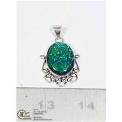 #4-AUSTRALIA TRIPLE OPAL PENDANT