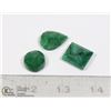 Image 1 : #112-GREEN EMERALD GEMSTONES 81.10ct