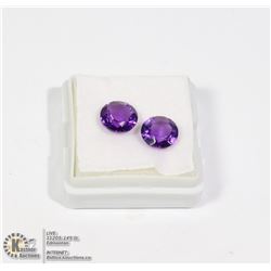 #184-PURPLE AMETHYST GEMSTONES 3.60ct