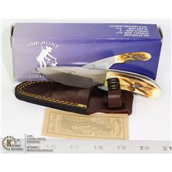 NEW BONE COLLECTOR 440 STAINLESS STEEL 6.25" KNIFE