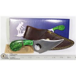 NEW BONE COLLECTOR 440 STAINLESS STEEL 7" SKINNING