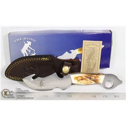 NEW BONE COLLECTOR 440 STAINLESS STEEL 8 3/4" KNIFE
