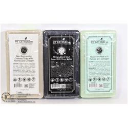 3 ASSORTED BARS OF PROMISE CBD BAR SOAP