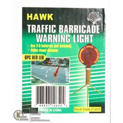 NEW TRAFFIC BARRICADE WARNING LIGHT