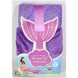 NEW PLUSH AND PLAYFUL MERMAID TAIL KIDS BLANKET