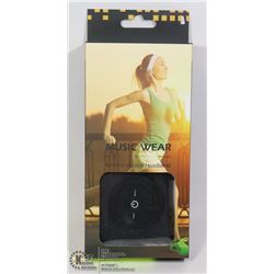 MUSIC WEAR WIRELESS MUSICAL HEADBAND BLACK