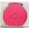 Image 1 : NEW HOT PINK MAKEUP ROUND CASE