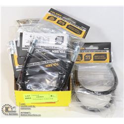 SEALED 10 FLEXIBLE TUBES FOR