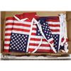 Image 1 : FLAT OF AMERICAN FLAGS